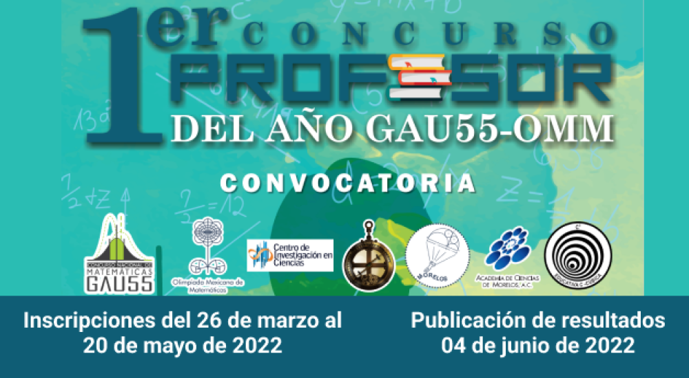 1er Concurso Profesor del año GAU55-OMM